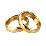 —pngtree—wedding rings on transparent background 20352628