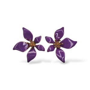 Fleur De Violette Studs