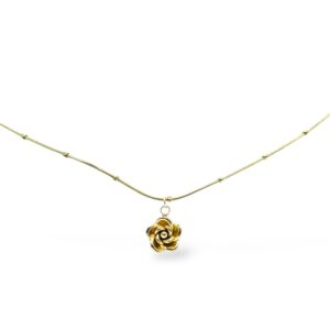 Rose Charm Necklace