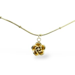 Rose Charm Necklace