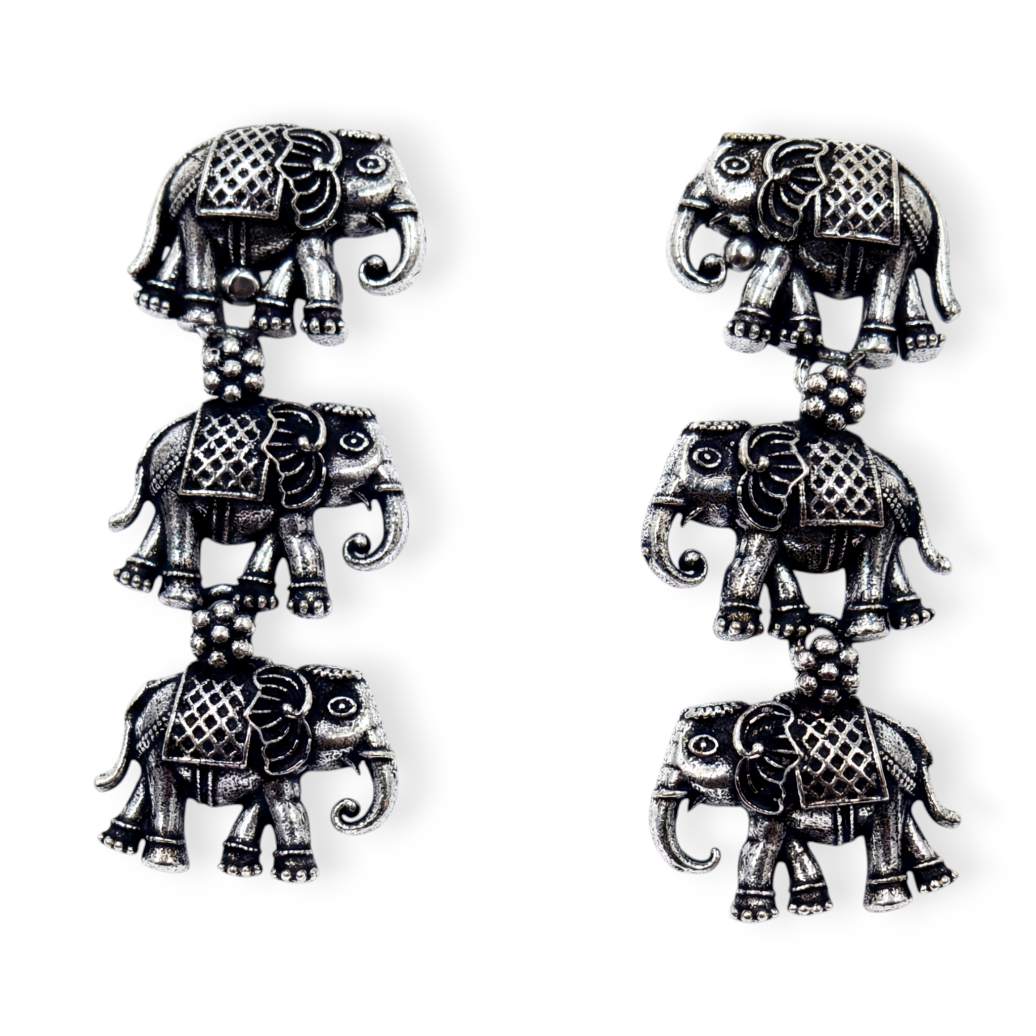 Elephant Trio Earrings