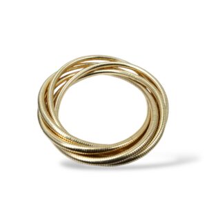 Bracelet Cum Necklace Golden Twist