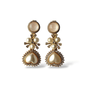 Heart Rosette Hair Clip