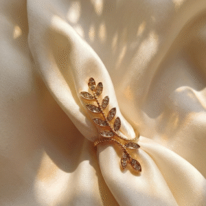 Prerna Leaf Ring Adjustable