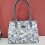 Blue Floral Shoulder Bag