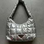 Classic Silver Quilted Bag