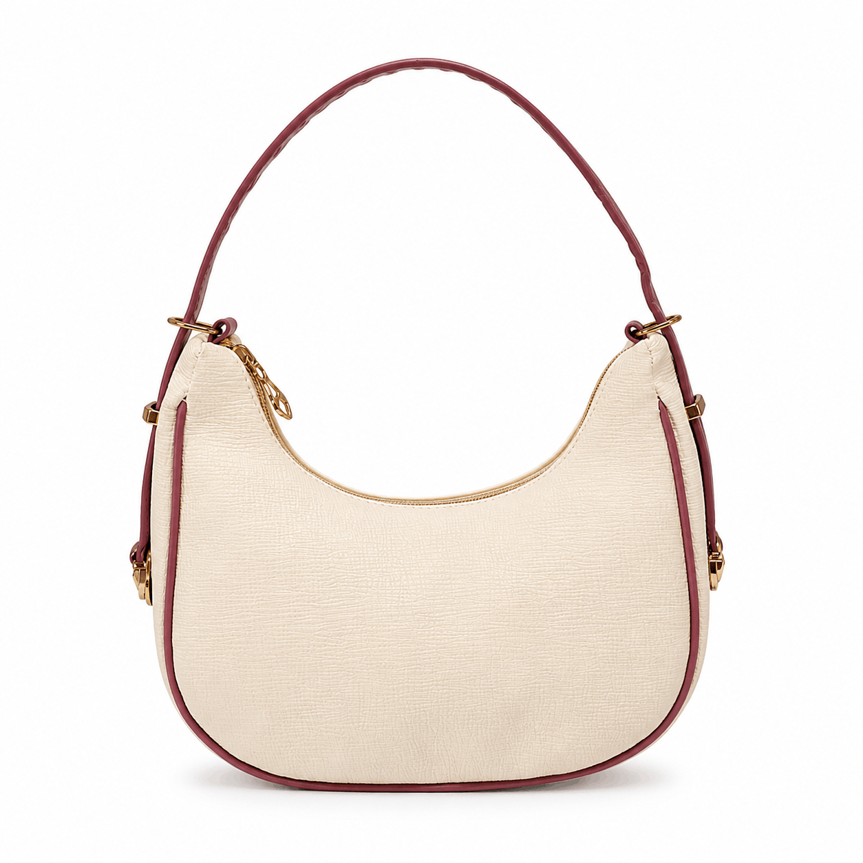 Ivory Muse Shoulder Bag with Adjustable Strap